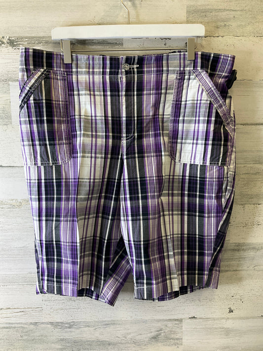 Purple Shorts Essentials, Size 14