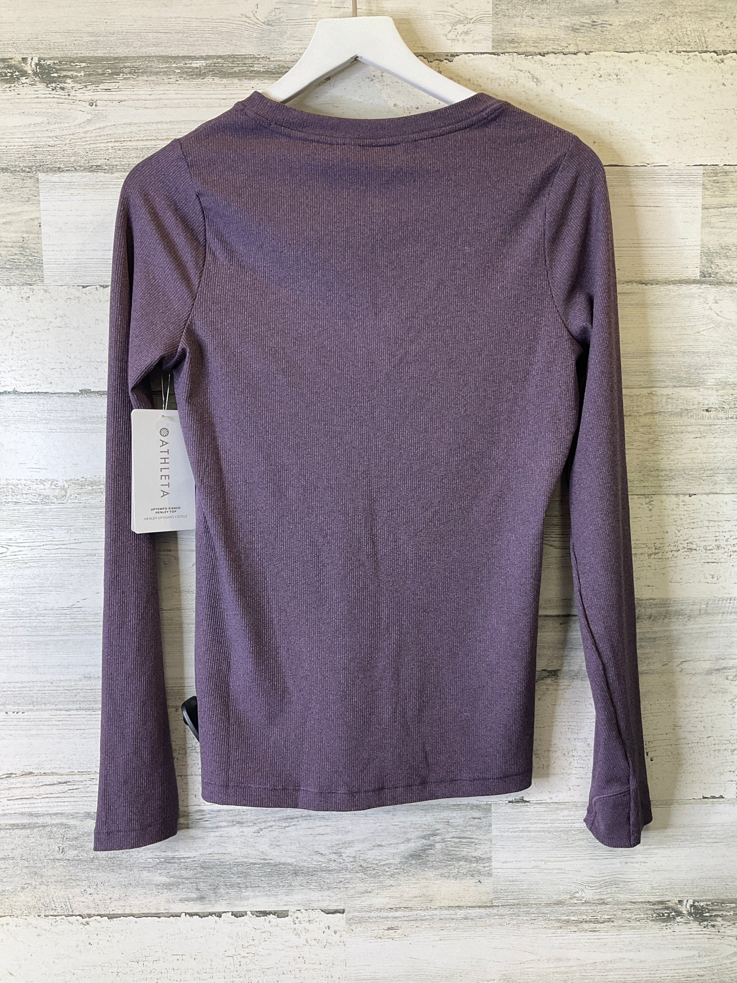 Purple Top Long Sleeve Athleta, Size S