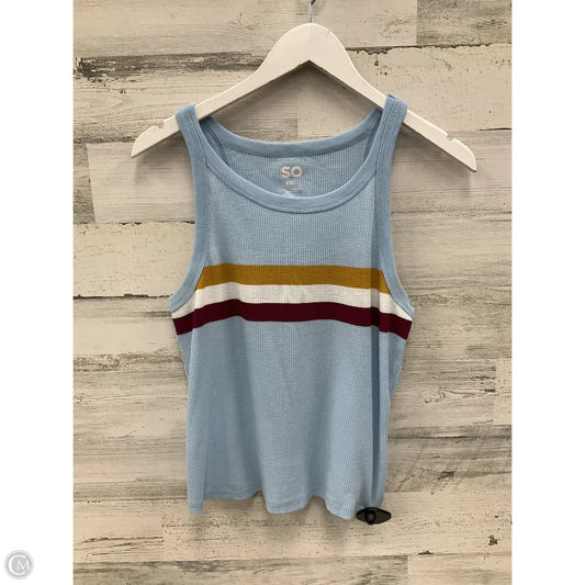 Tank Top By So In Blue, Size: Xl