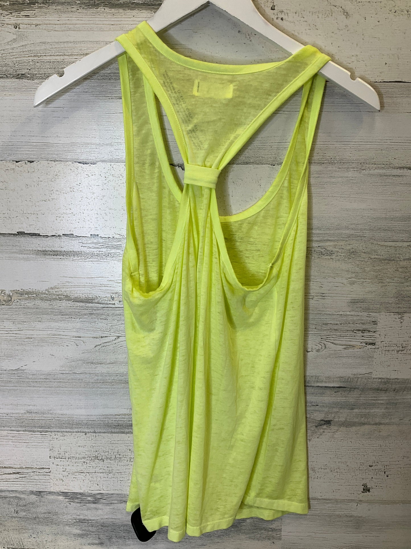 Yellow Athletic Tank Top Maurices, Size S