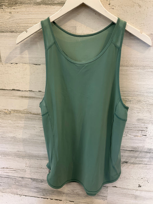 Green Athletic Tank Top Lululemon, Size S