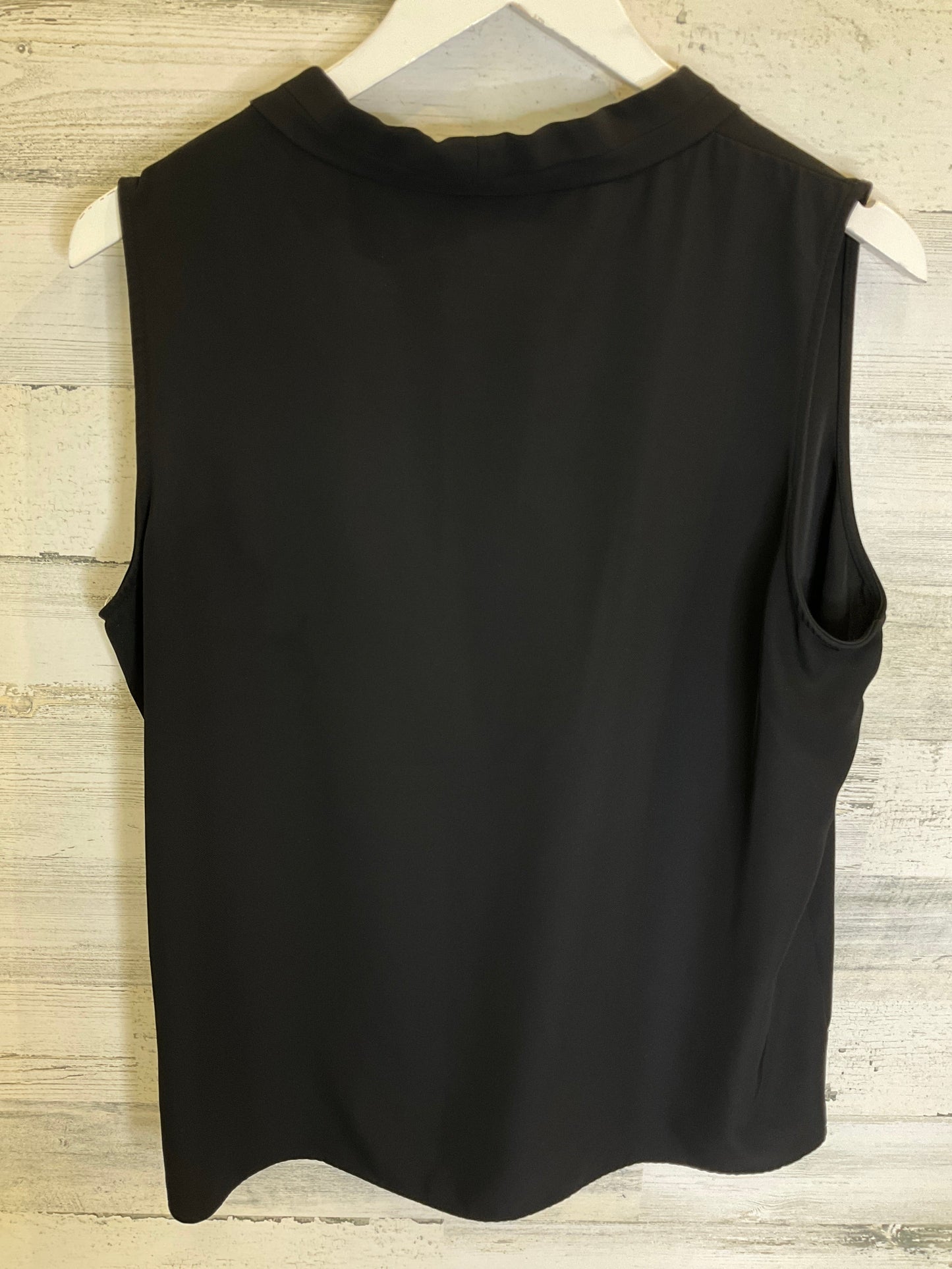 Black Blouse Sleeveless Calvin Klein, Size Xl