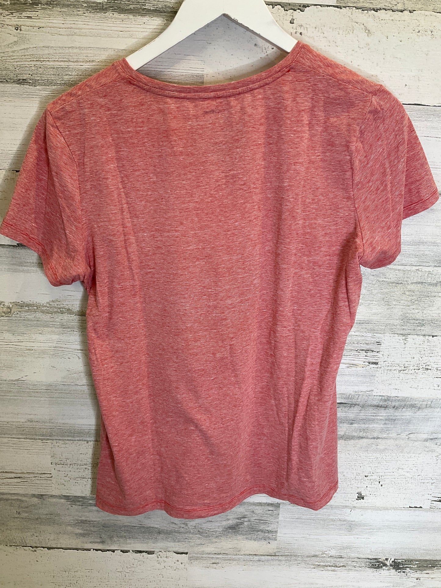Red Top Short Sleeve Croft And Barrow, Size M