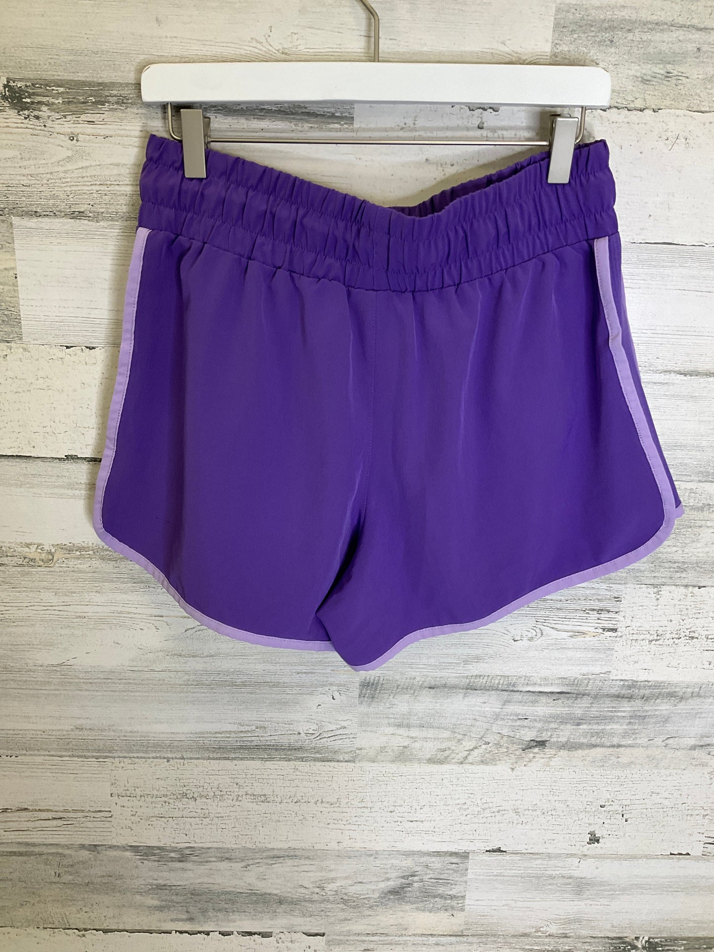 Purple Athletic Shorts Reebok, Size L