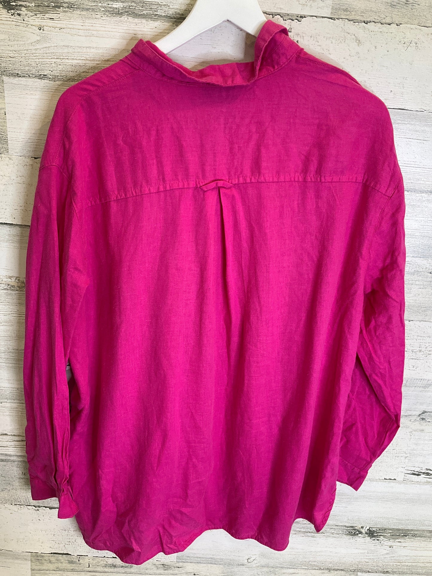 Top Long Sleeve By Old Navy In Pink, Size: L