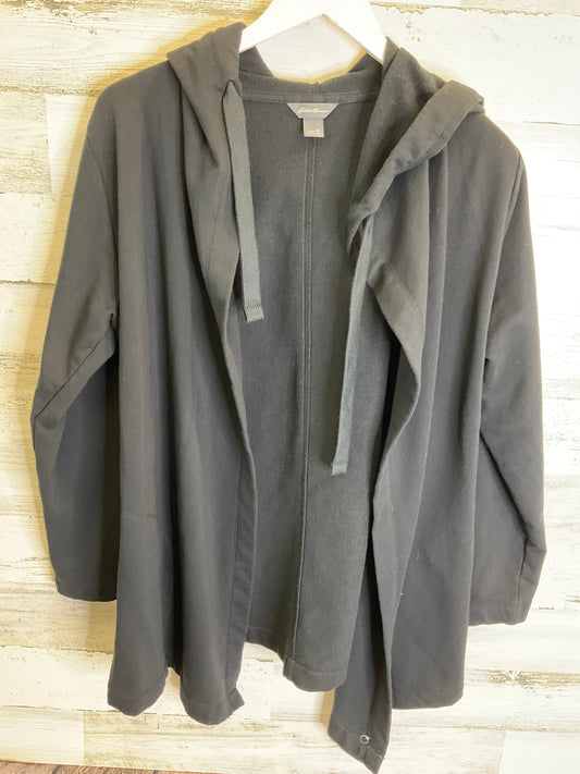 Cardigan By Eddie Bauer In Black, Size: M