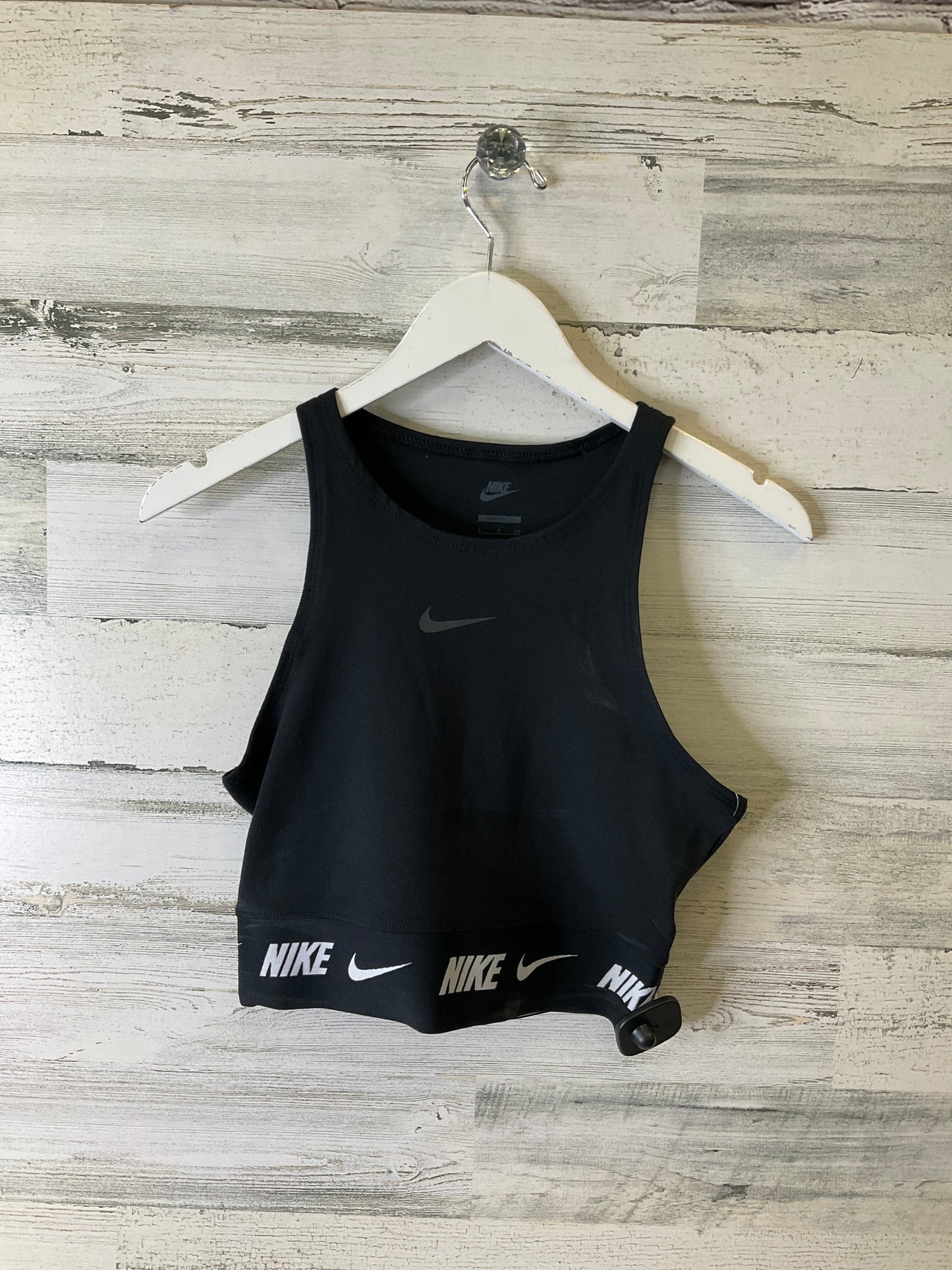 Athletic Tank Top By Nike In Black, Size: S