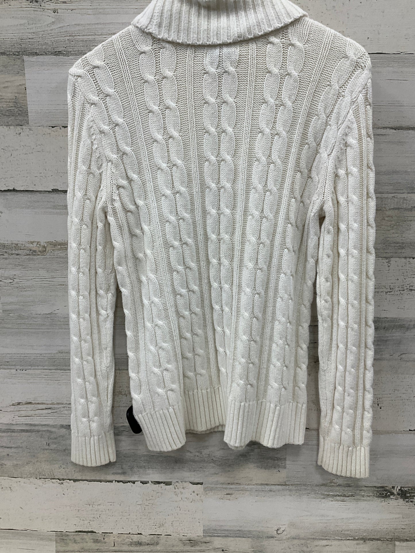 Sweater By Croft And Barrow In White, Size: M