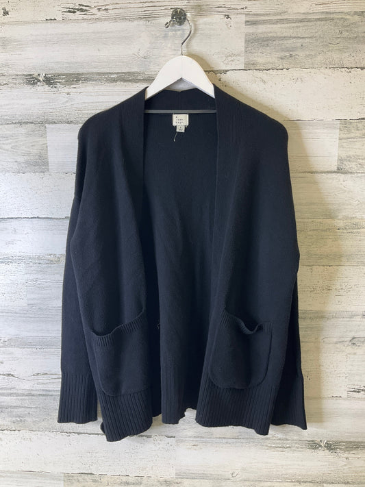 Sweater Cardigan By A New Day In Black, Size: S