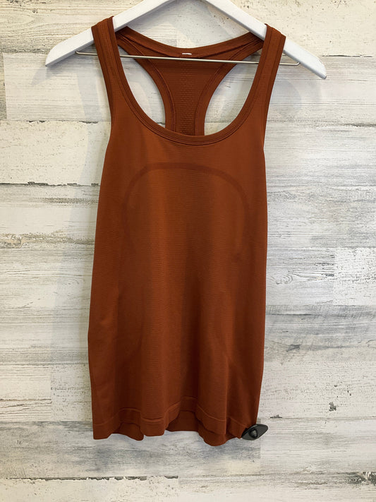 Athletic Tank Top By Lululemon In Brown, Size: S