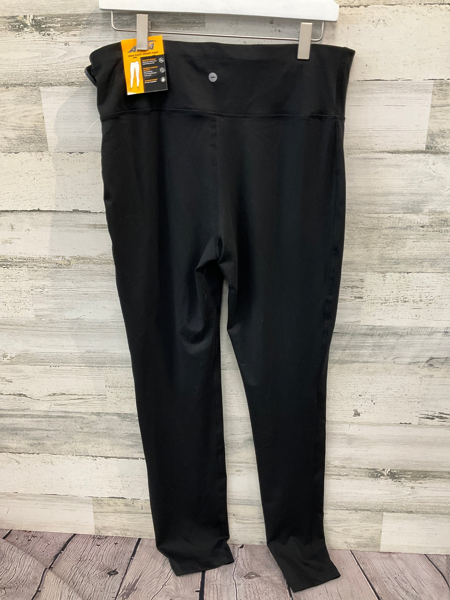 Athletic Leggings By Avia In Black, Size: L