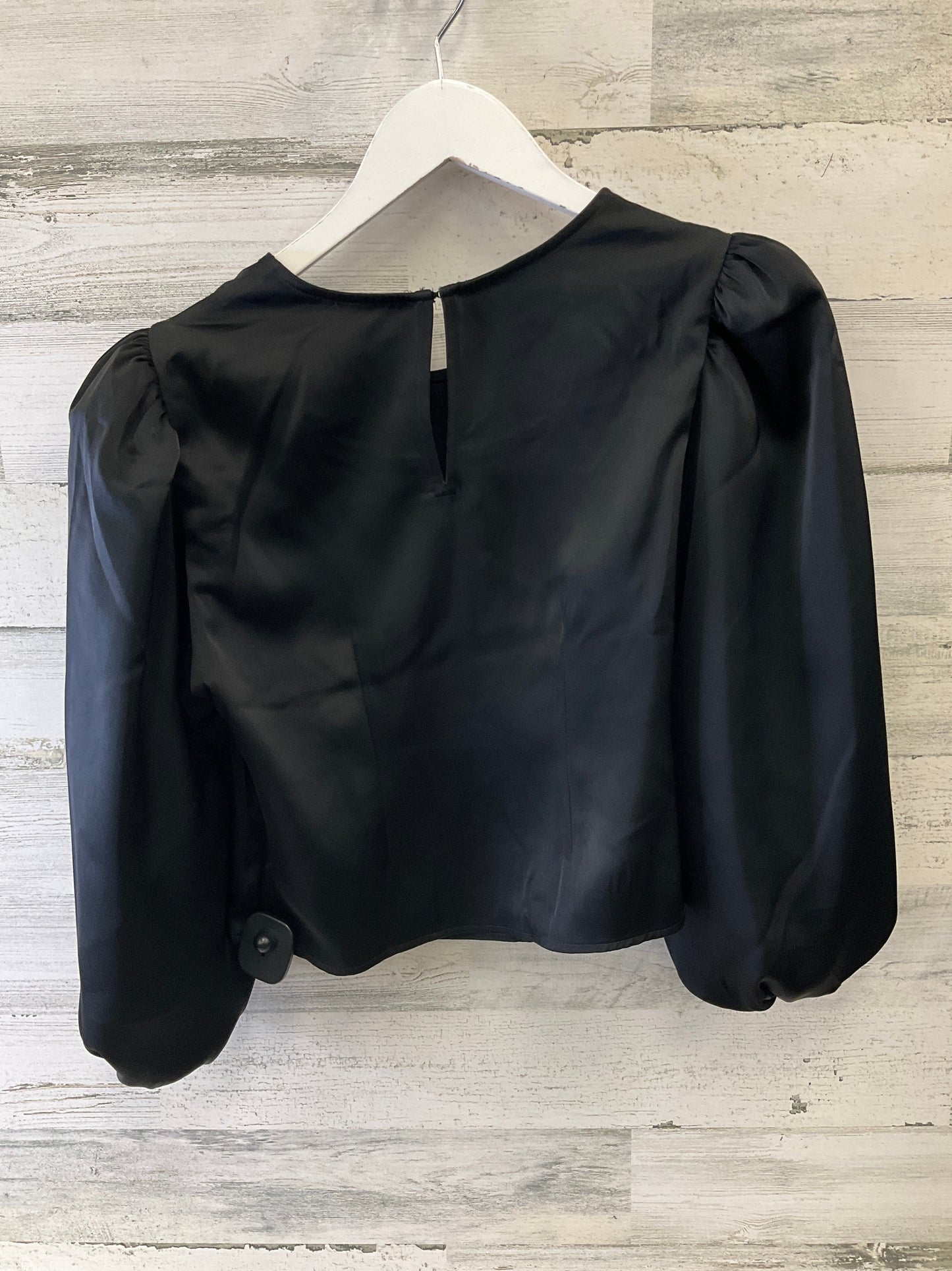 Blouse 3/4 Sleeve By Express In Black, Size: S