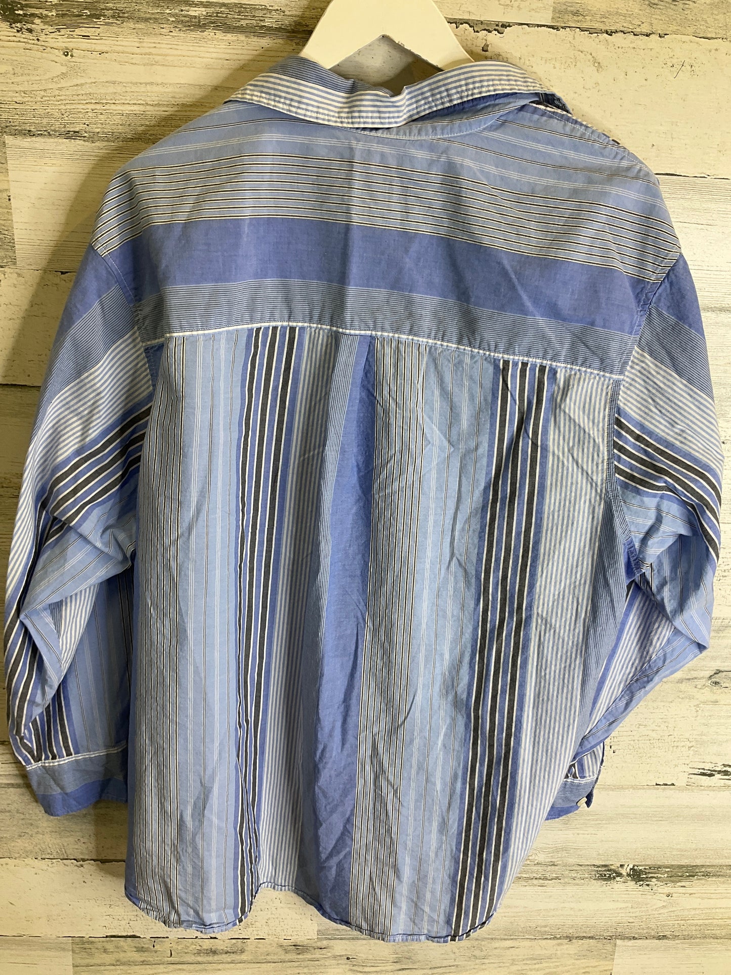 Top Long Sleeve By Gap In Blue, Size: L