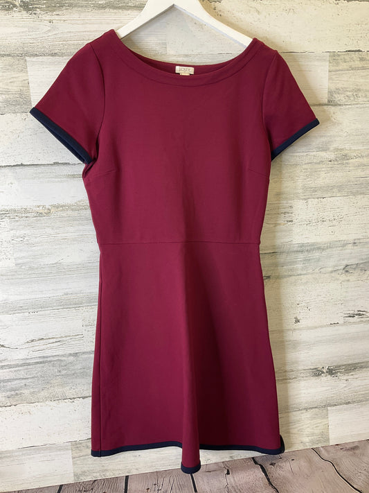 Dress Casual Midi By J. Crew In Red, Size: Xs