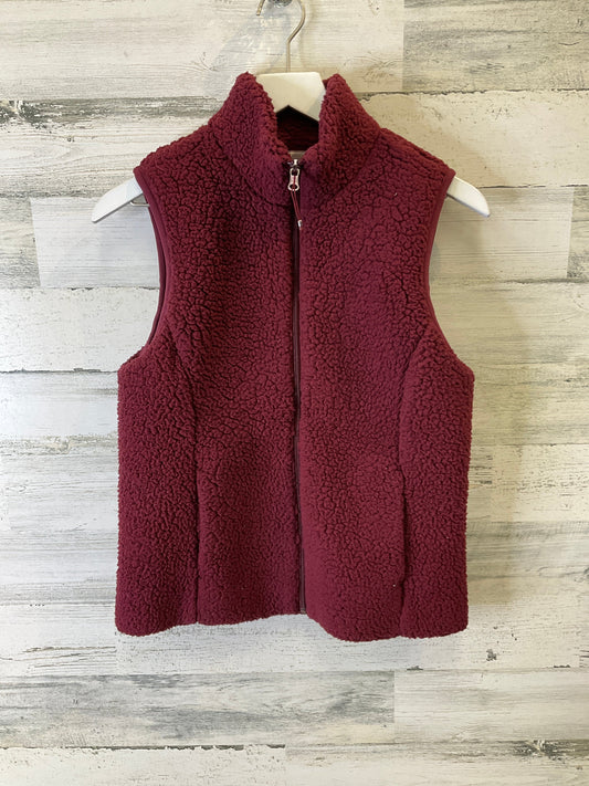 Vest Fleece By Calia In Red, Size: S