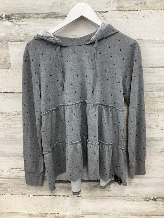 Top Long Sleeve By Wallflower In Grey, Size: Xl