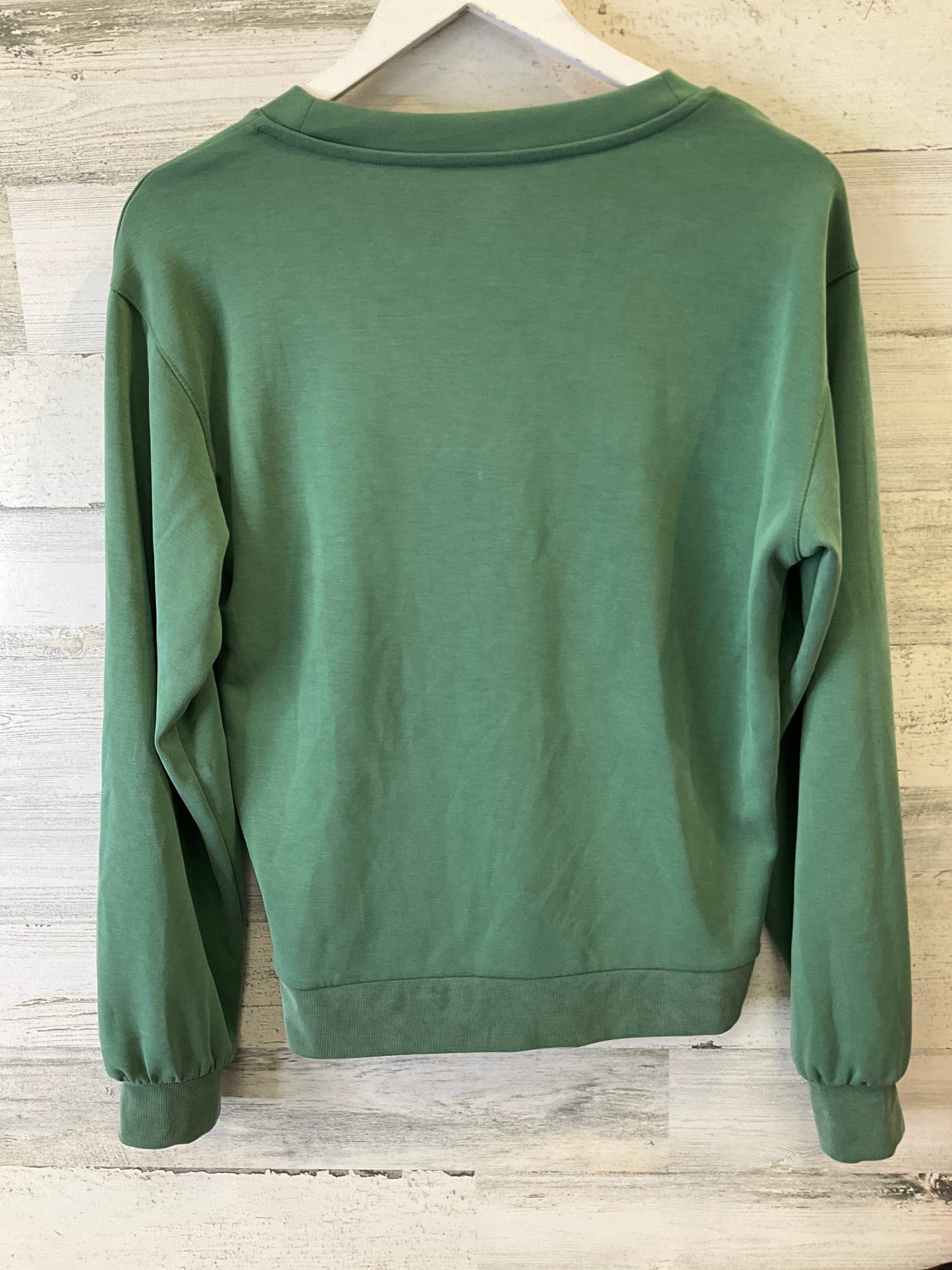 Top Long Sleeve By Athleta In Green, Size: S