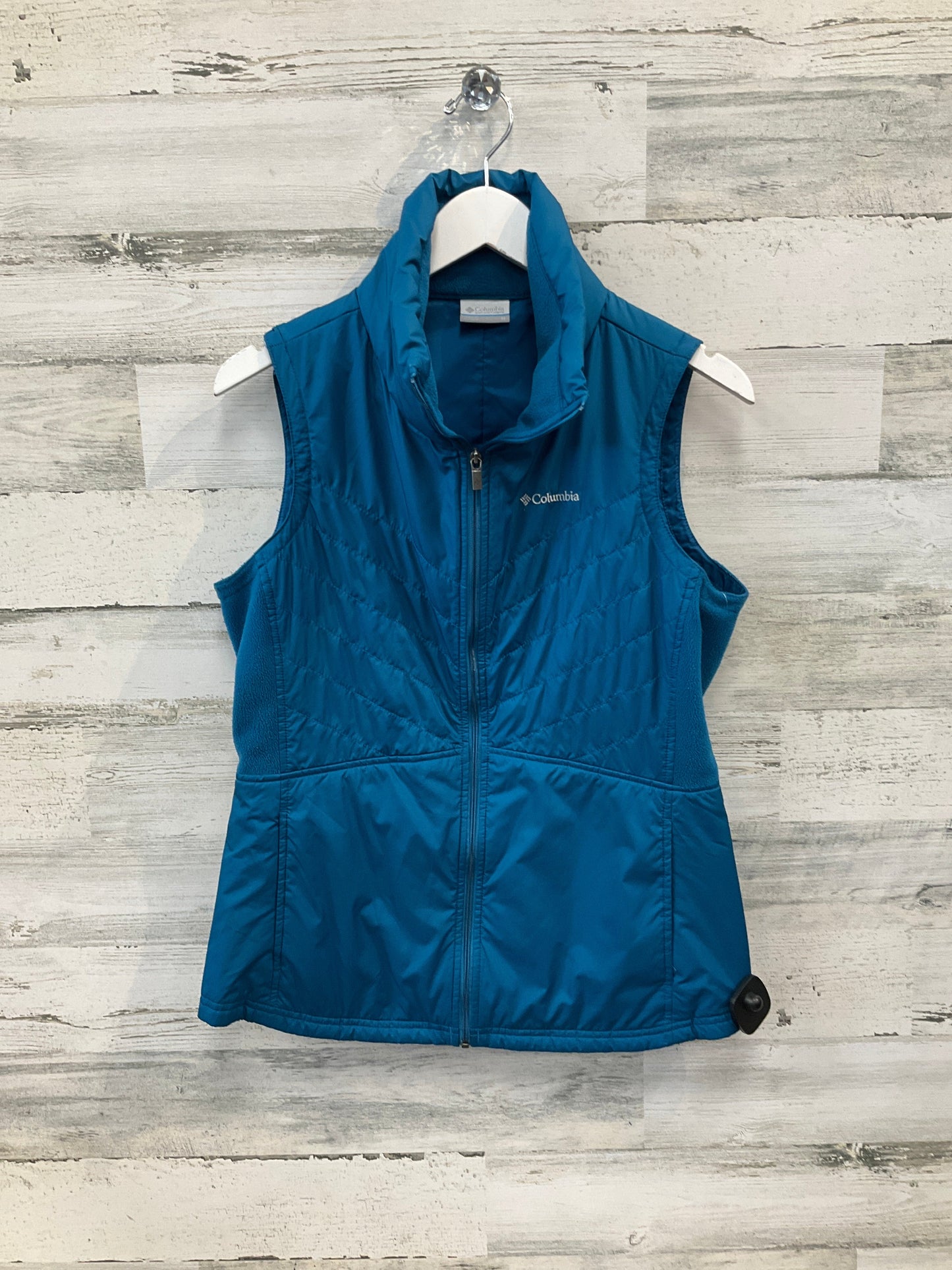 Vest Puffer & Quilted By Columbia In Blue, Size: M