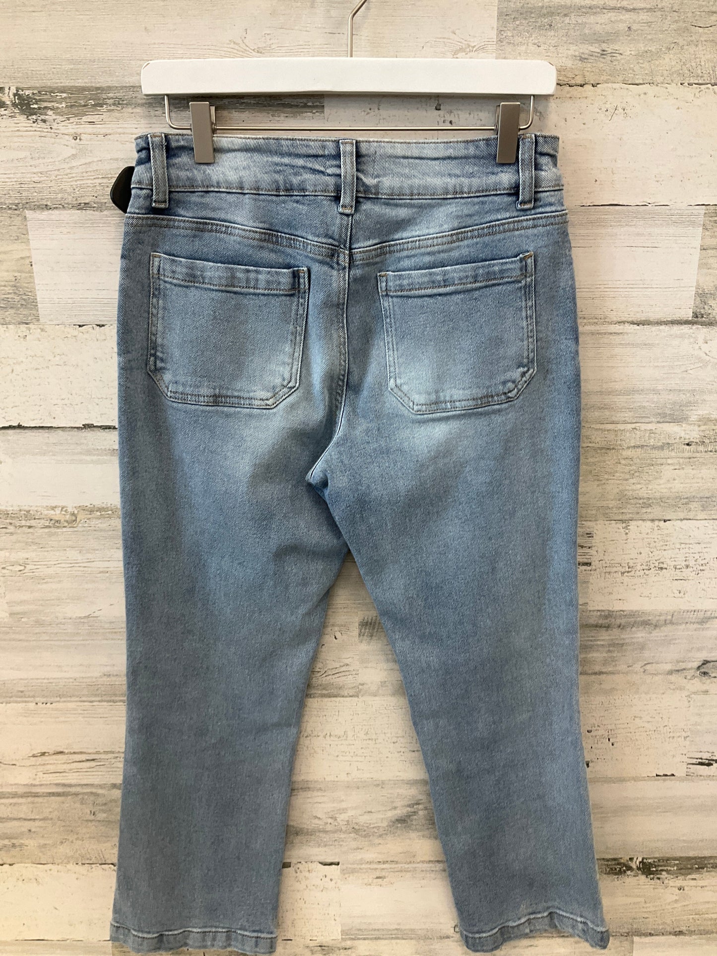 Jeans Flared By Kensie In Blue Denim, Size: 4