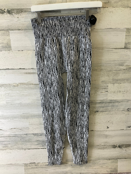 Athletic Leggings By Athleta In Black & White, Size: S