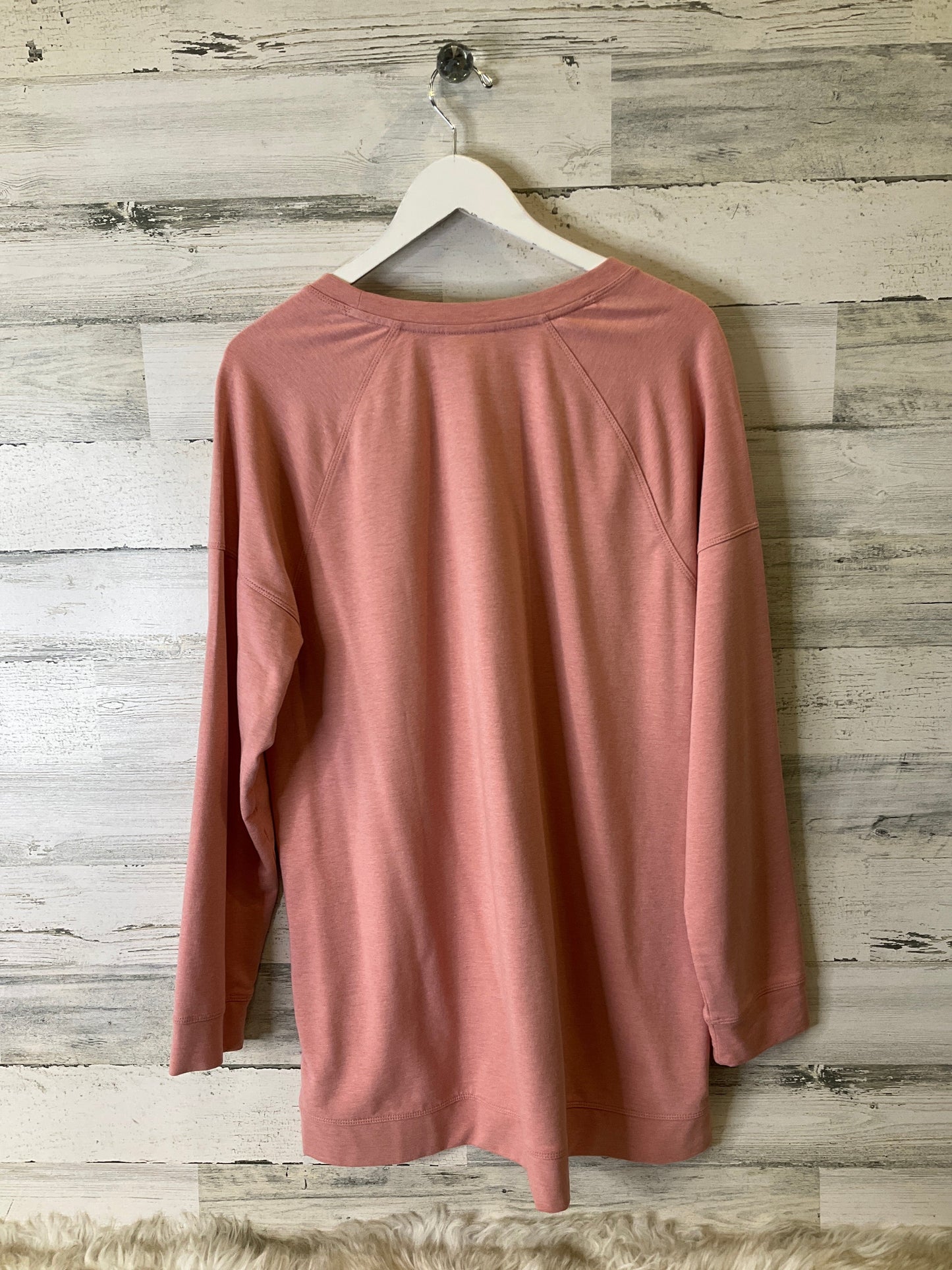 Tunic Long Sleeve By J. Jill In Pink, Size: L