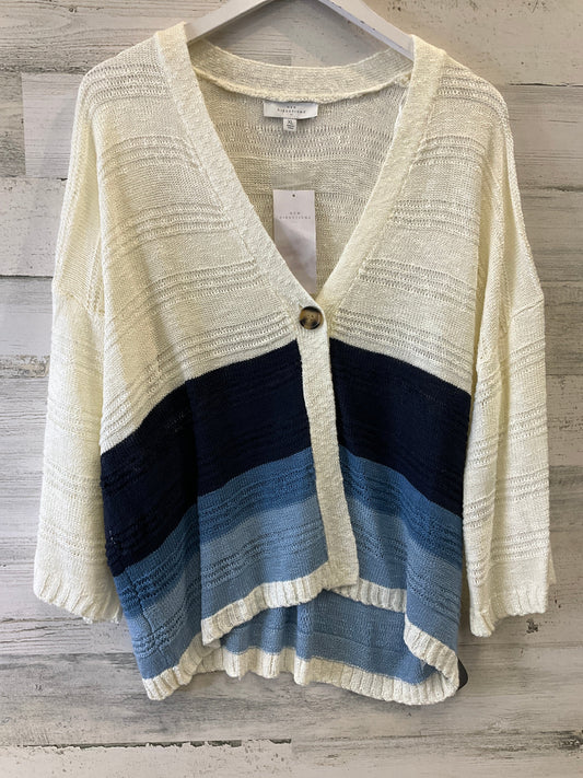 Cardigan By New Directions In Cream, Size: Xl