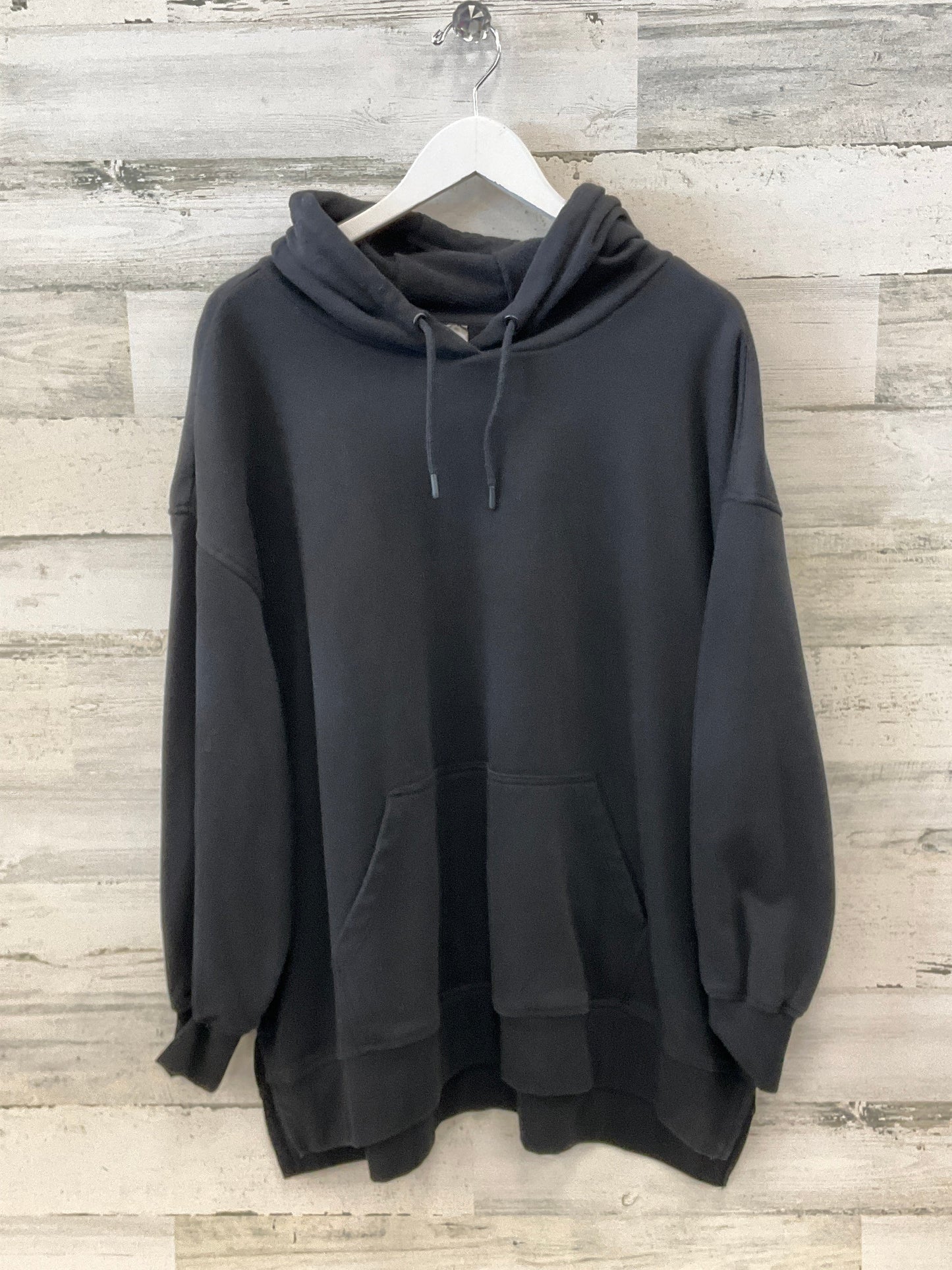 Sweatshirt Hoodie By Mta Pro In Black, Size: 3x