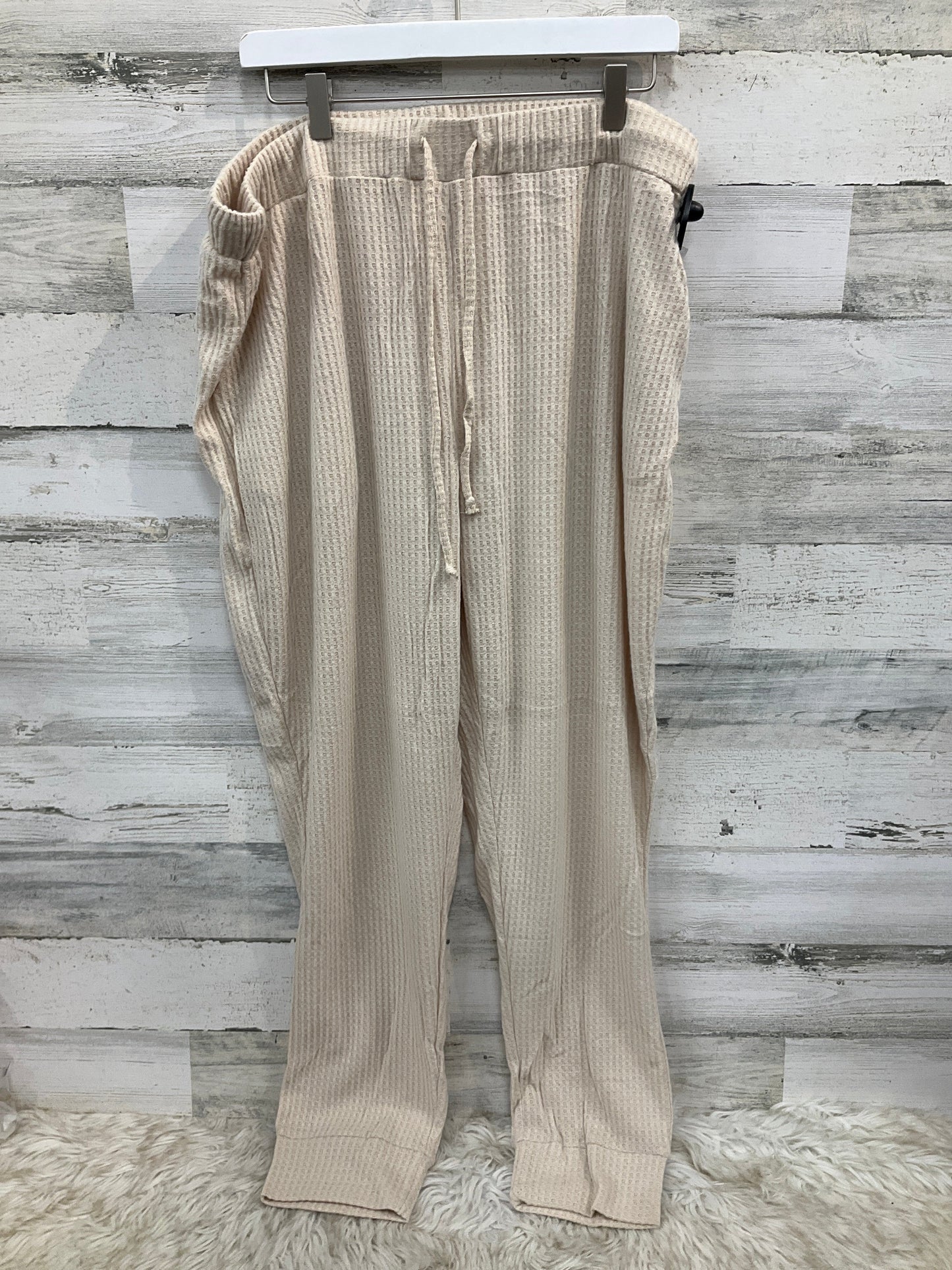 Lounge Set Pants By Venus In Cream, Size: 1x