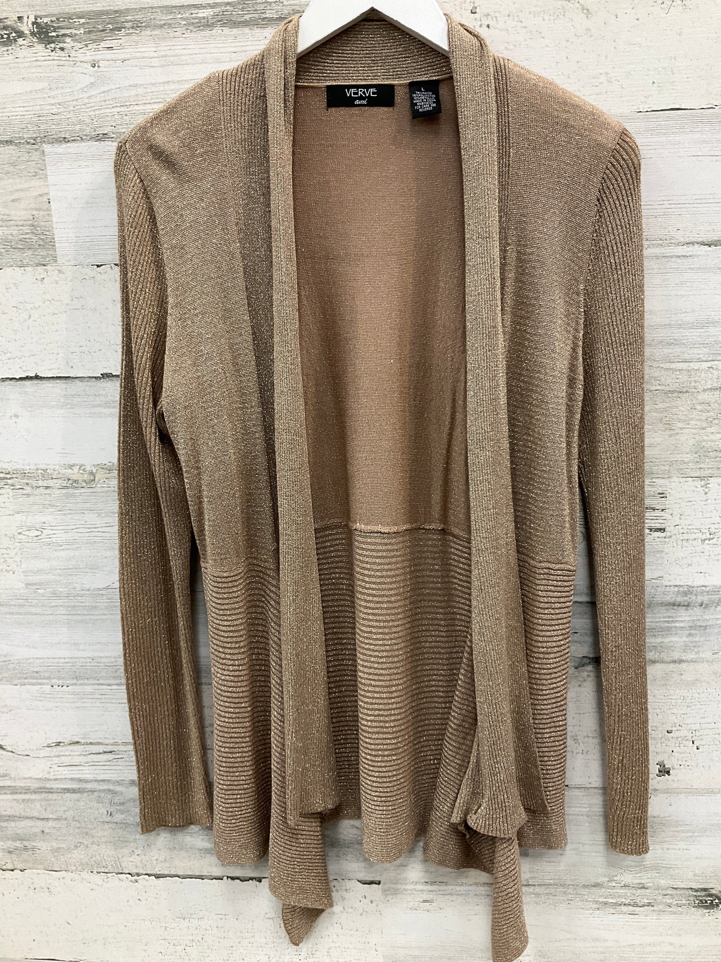 Cardigan By Verve Ami In Gold, Size: L