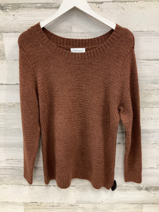 Sweater By Christopher And Banks In Brown, Size: L