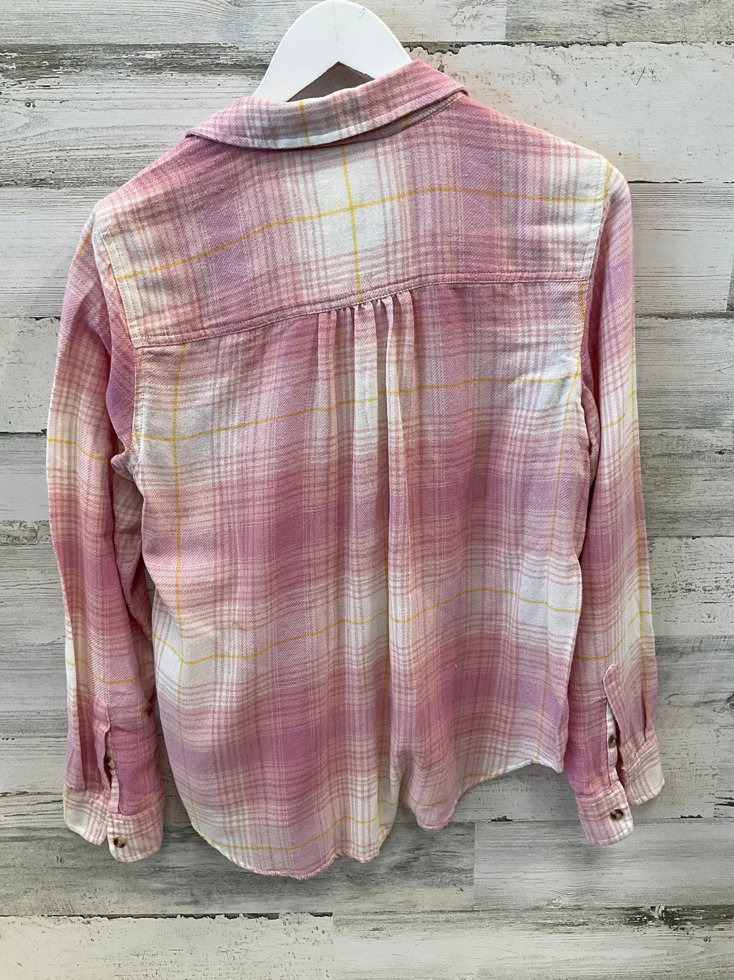 Top Long Sleeve By Lucky Brand In Pink, Size: Xs