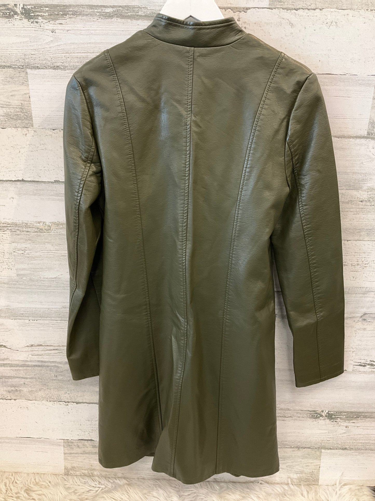 Jacket Moto By Bb Dakota In Green, Size: S