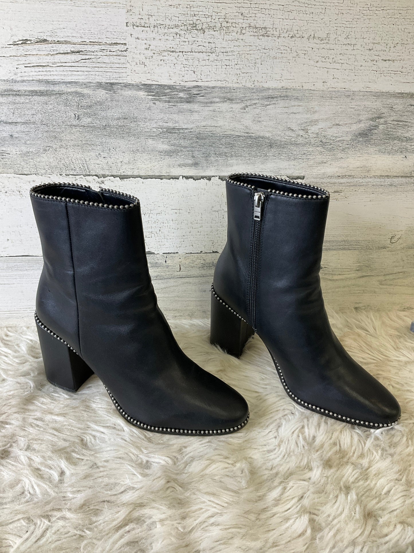 Boots Designer By Coach In Black, Size: 7.5