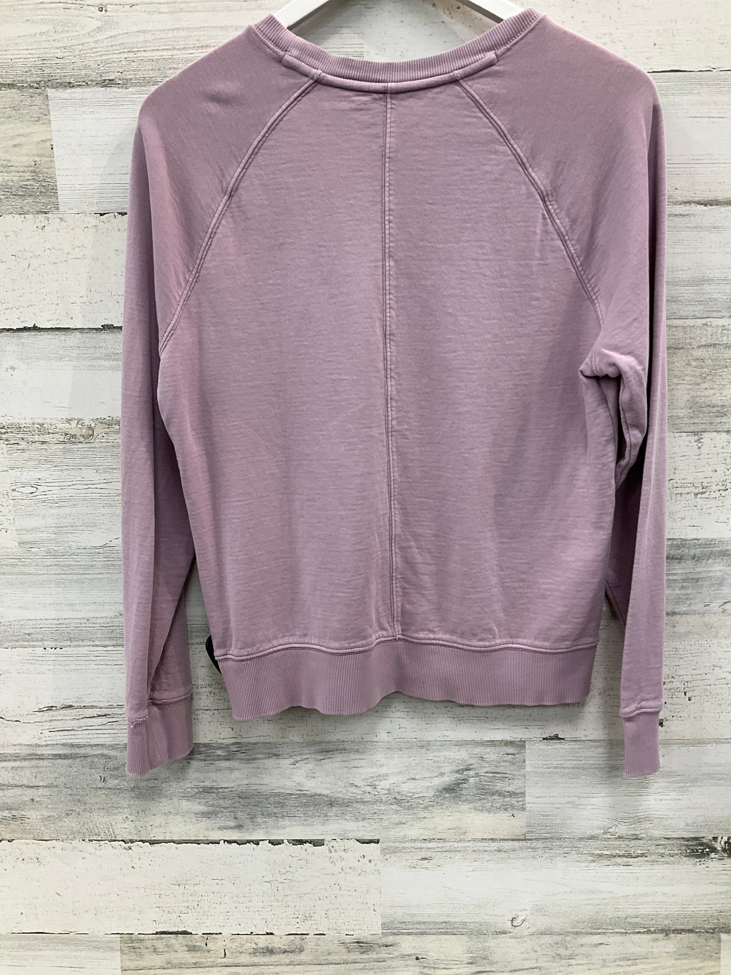 Top Long Sleeve By Athleta In Purple, Size: S