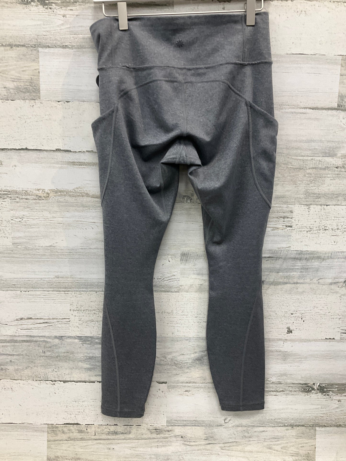 Athletic Leggings By Athleta In Grey, Size: S