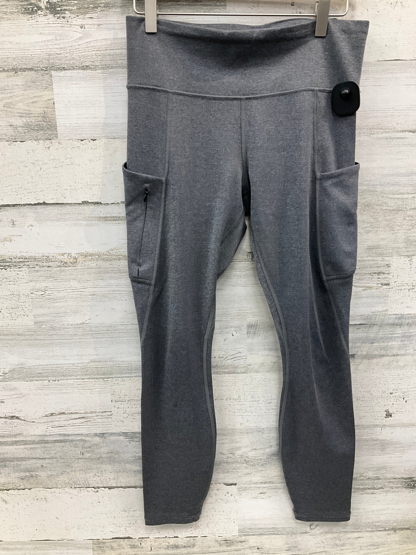 Athletic Leggings By Athleta In Grey, Size: S