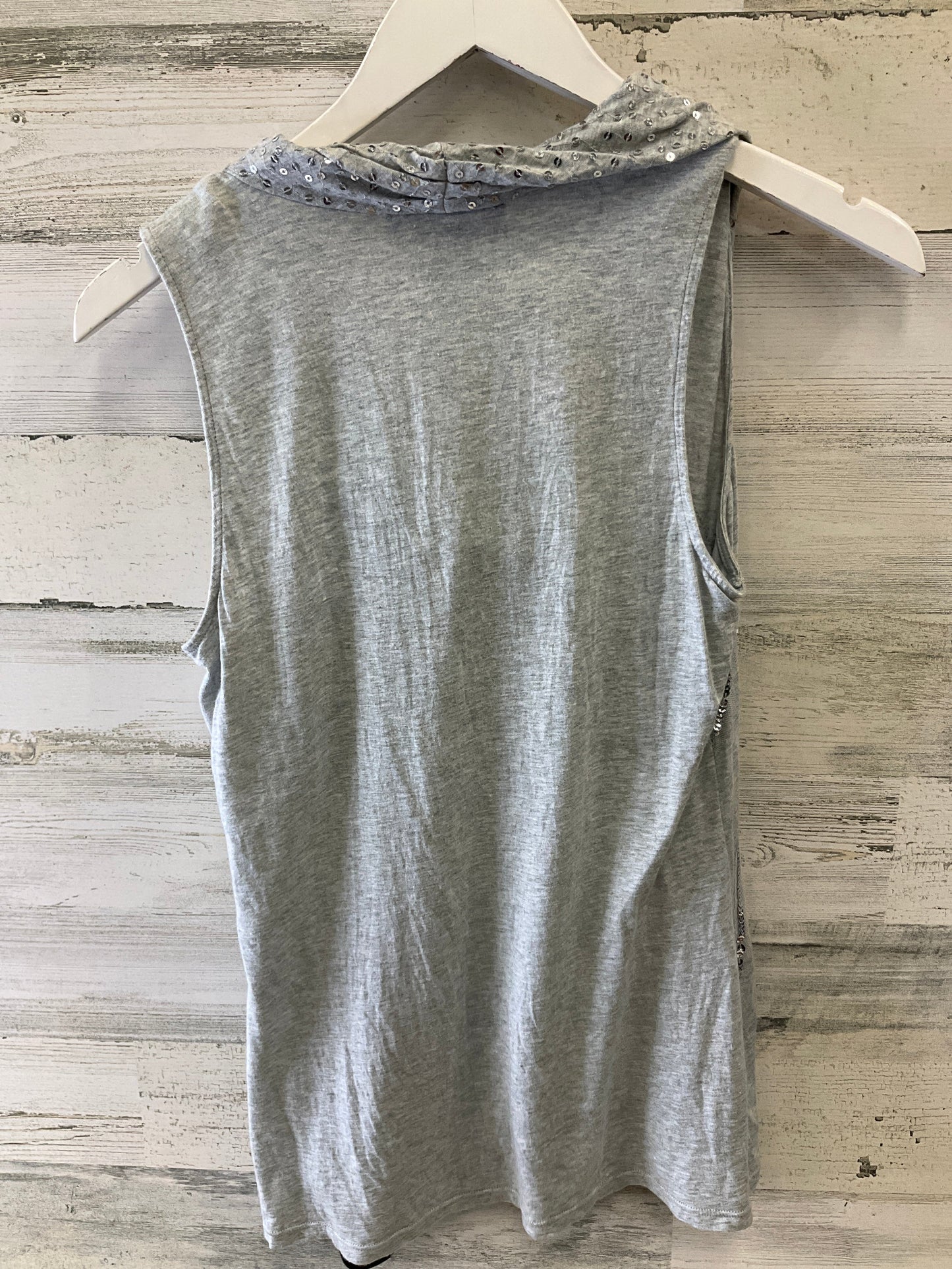 Top Sleeveless By White House Black Market In Grey, Size: M