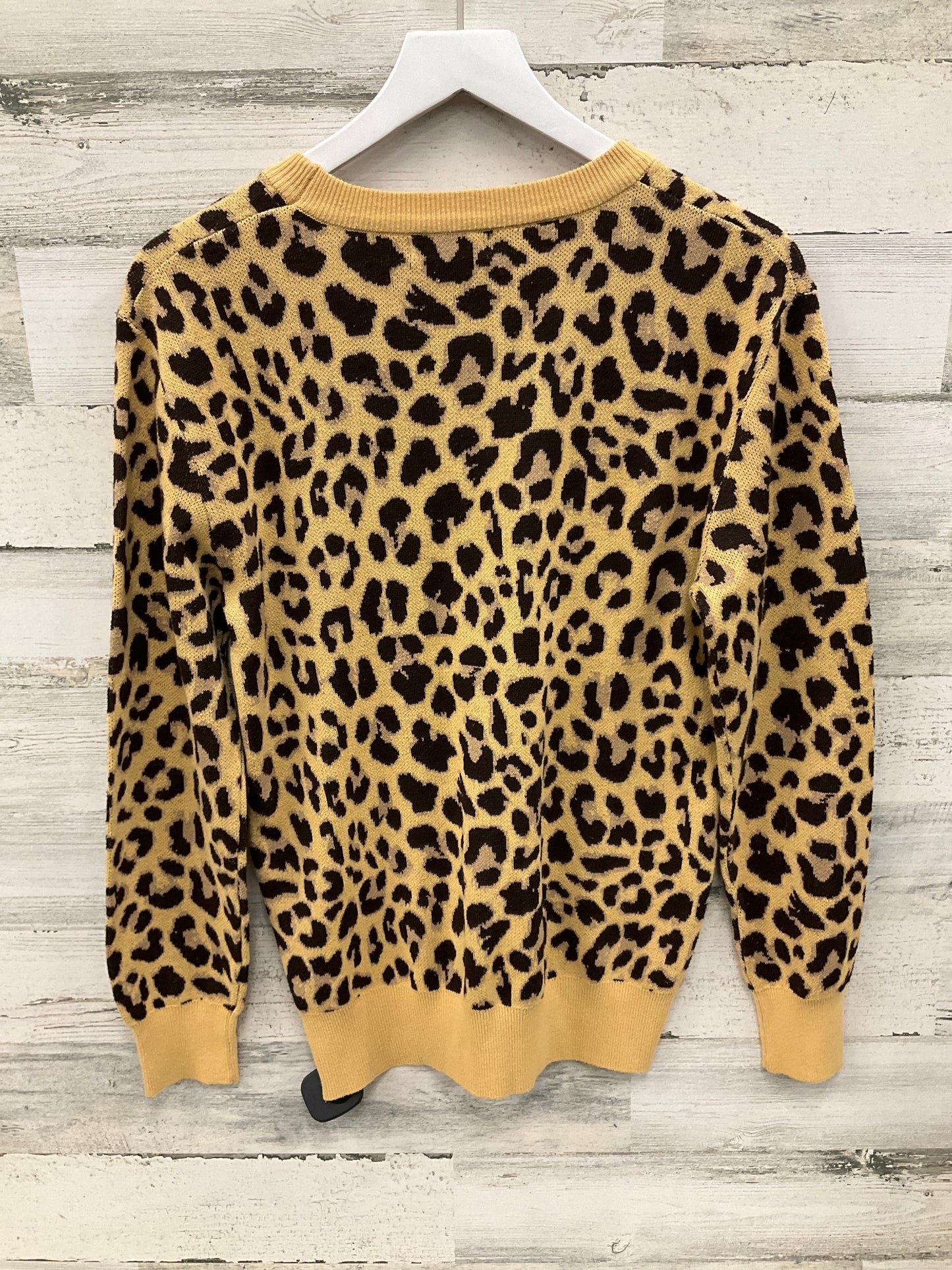 Sweater By Simply Southern In Animal Print, Size: S