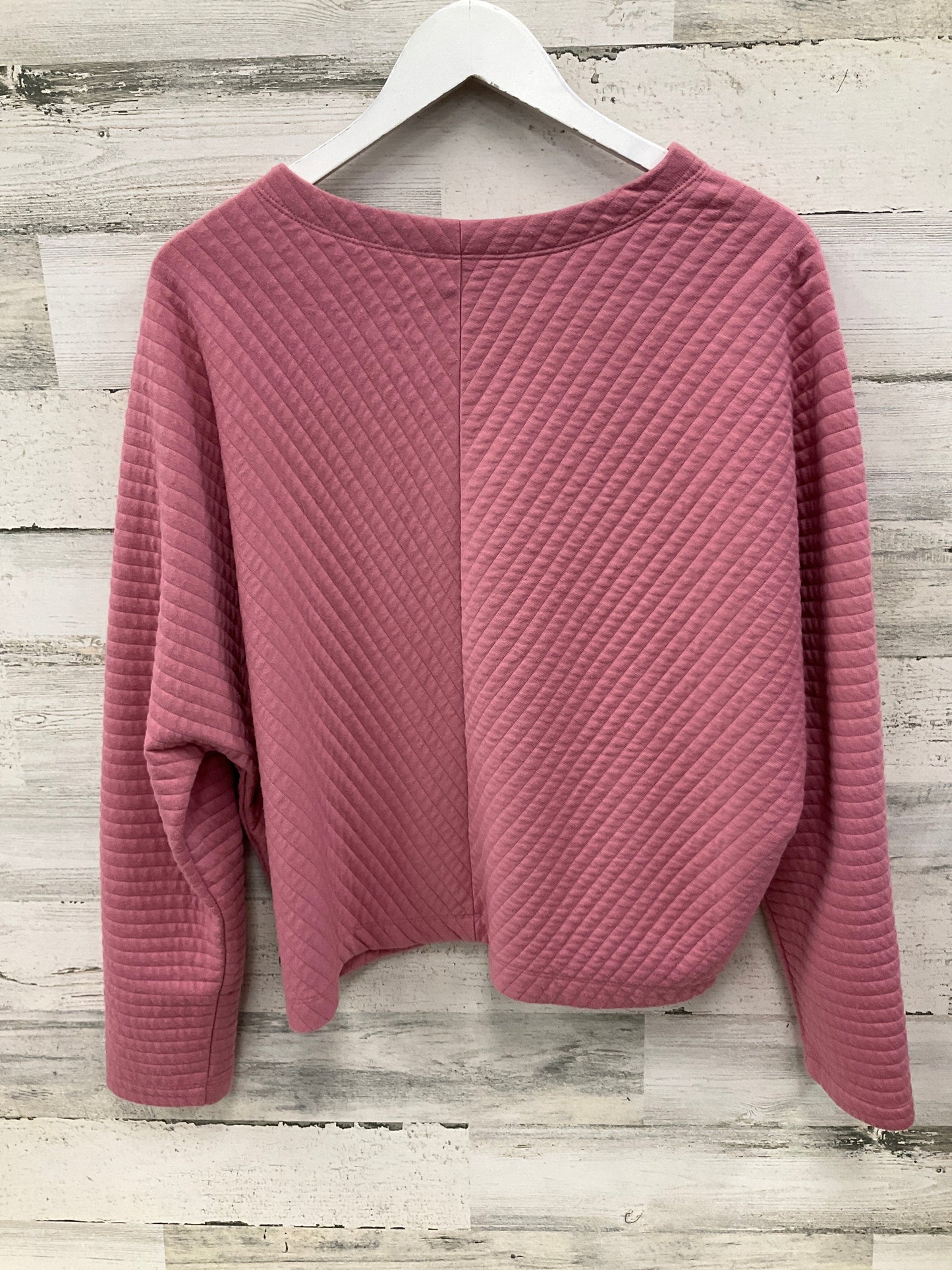 Top Long Sleeve By A New Day In Pink, Size: L