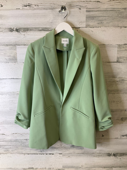 Blazer By Nine West Apparel In Green, Size: Xs