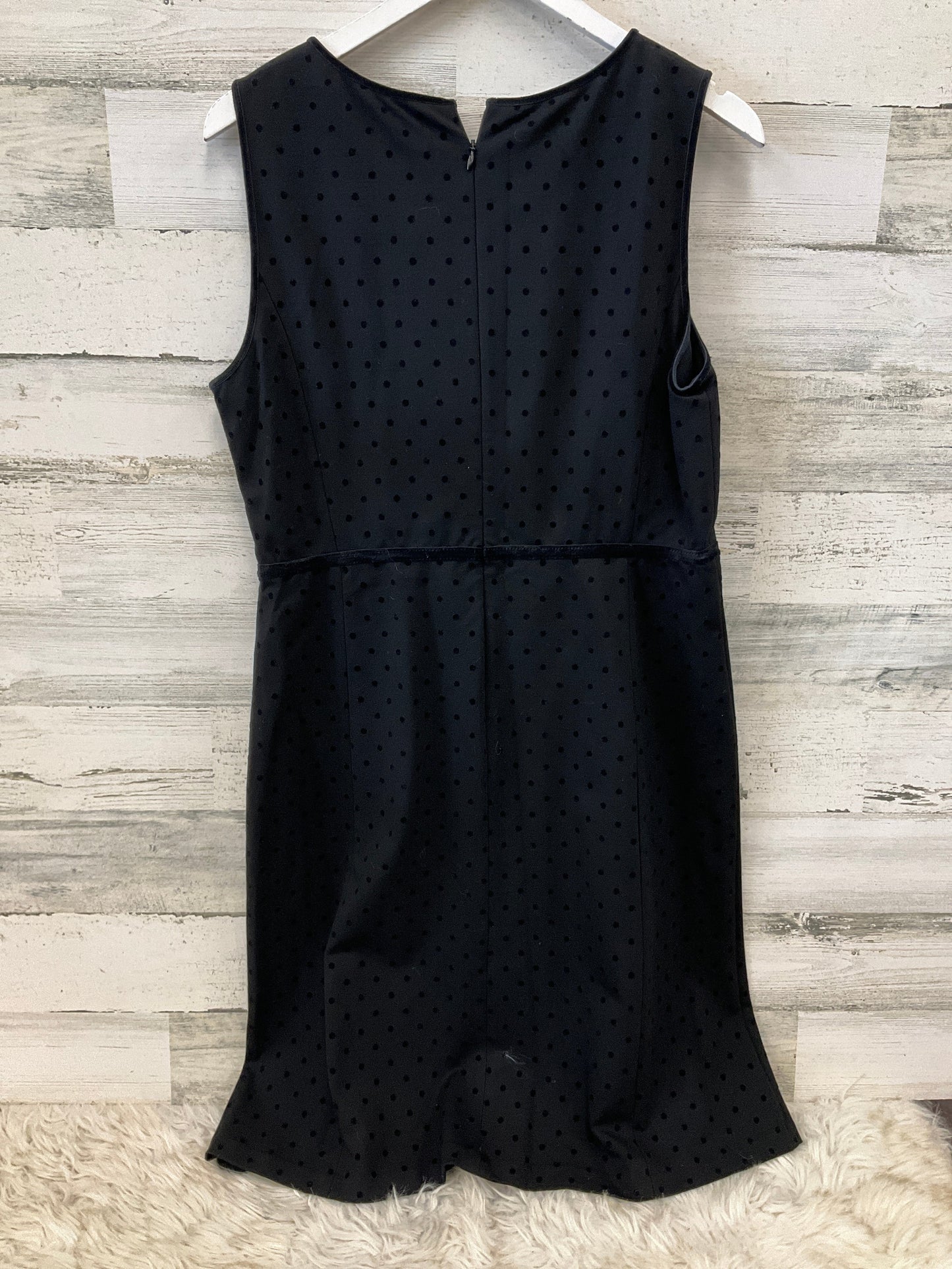 Dress Casual Midi By Talbots In Black, Size: L