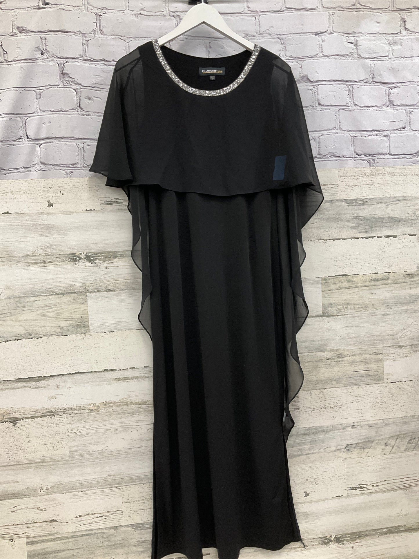 Dress Party Long By Glamour In Black, Size: S