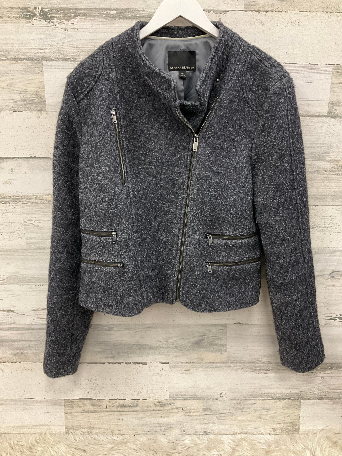 Jacket Other By Banana Republic In Grey, Size: Xl