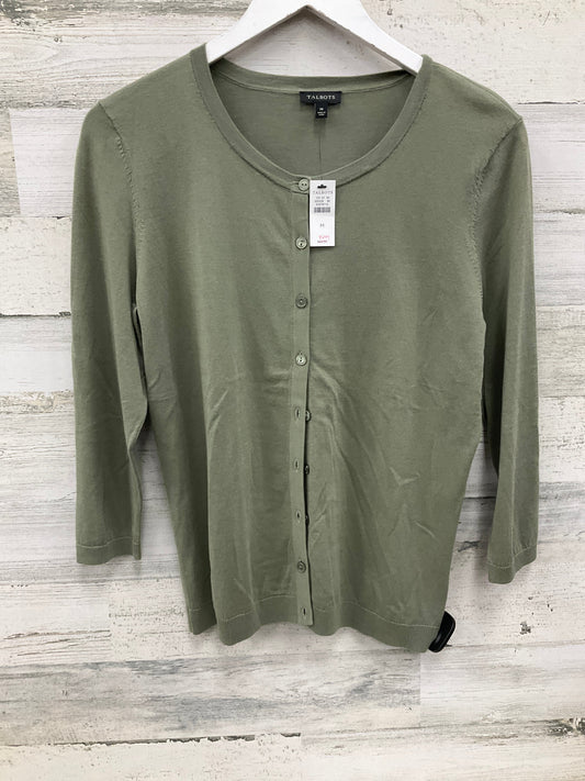 Cardigan By Talbots In Green, Size: M