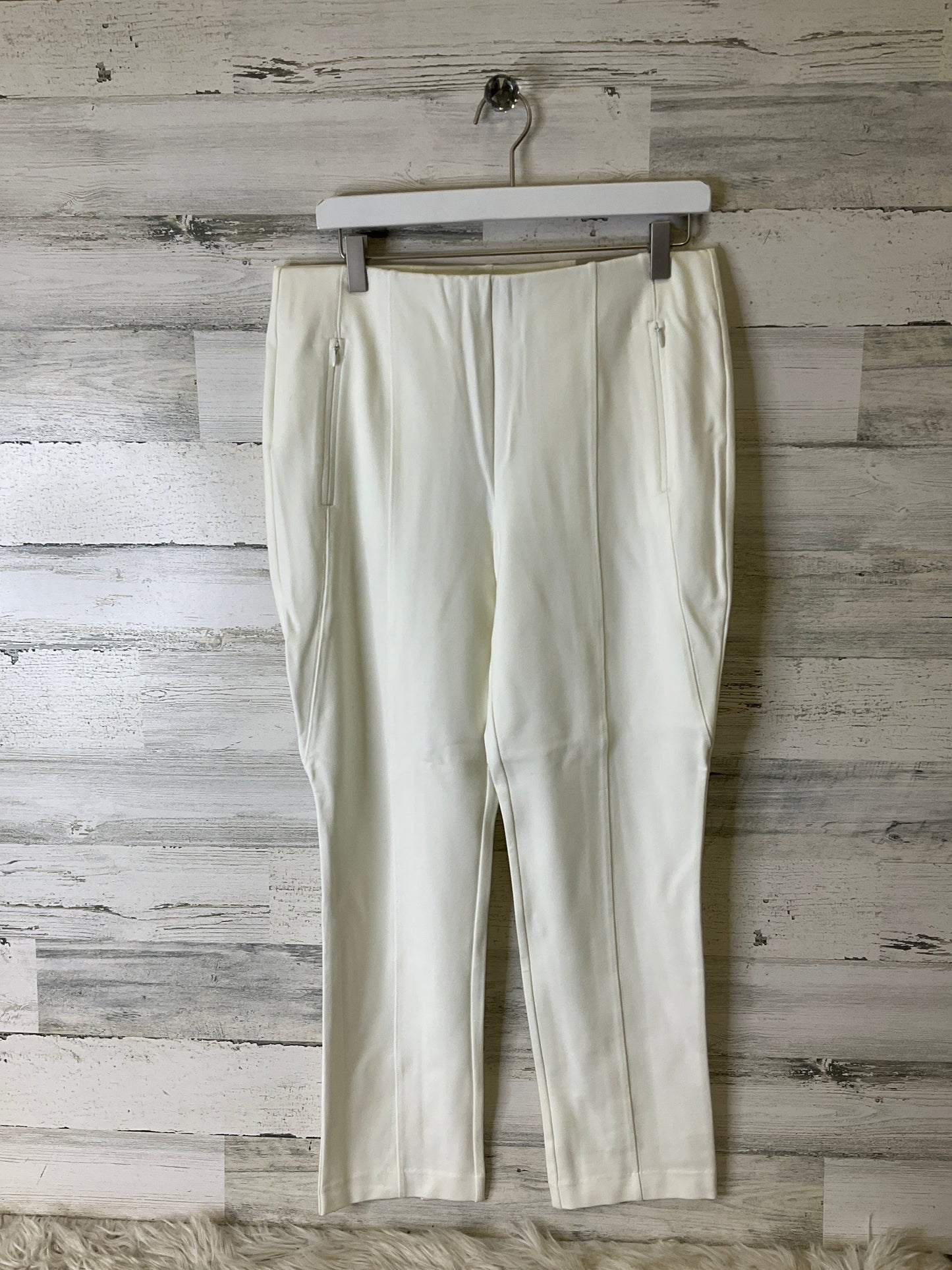 Pants Dress By Chicos In Ivory, Size: 8