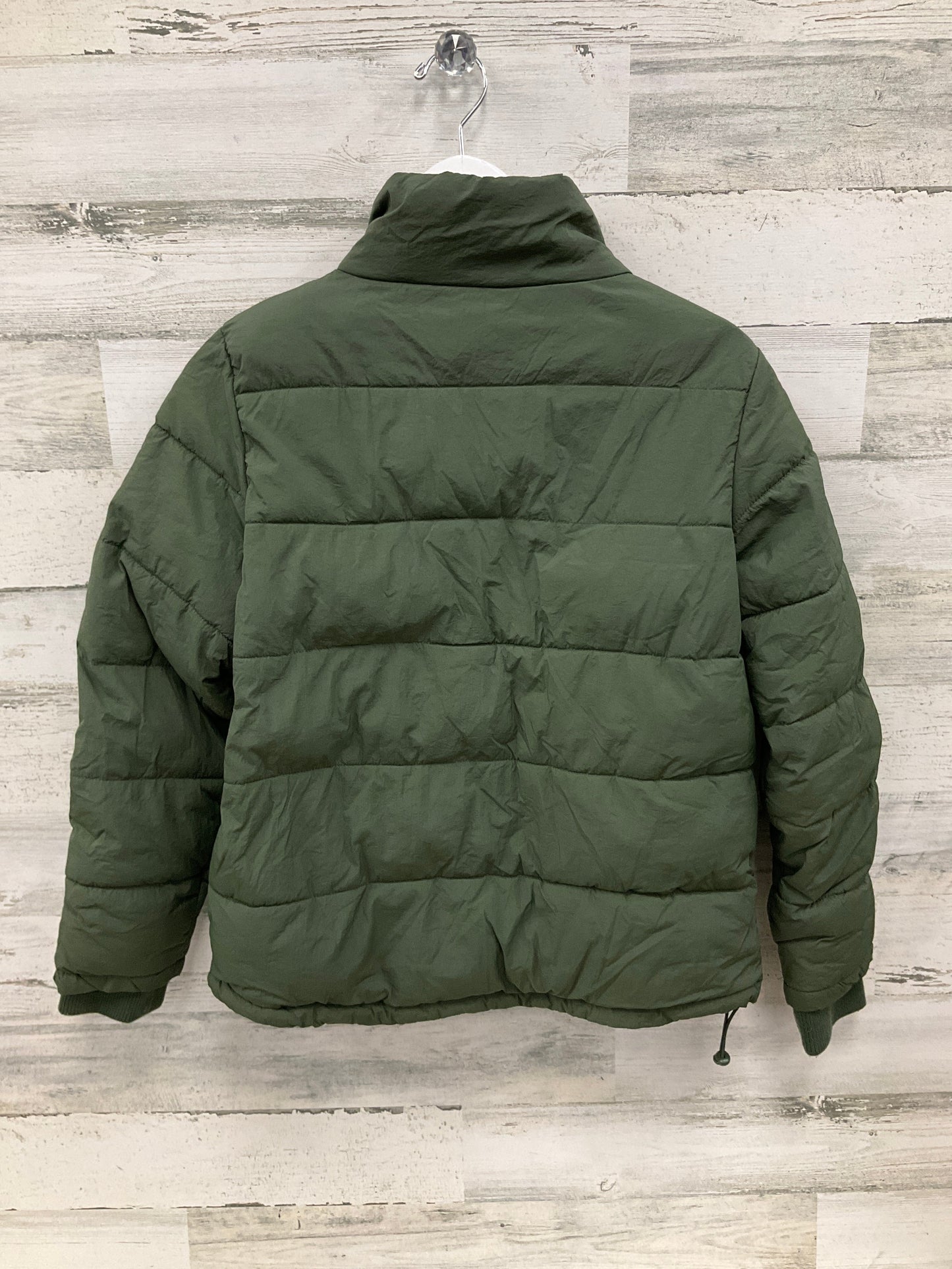 Jacket Puffer & Quilted By Cotton On In Green, Size: S