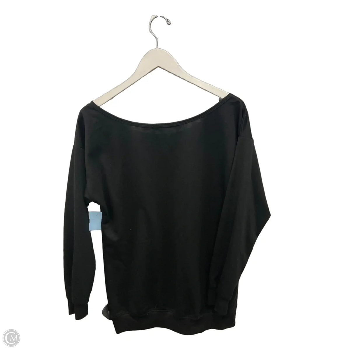 Top Long Sleeve By Cmf In Black, Size: S
