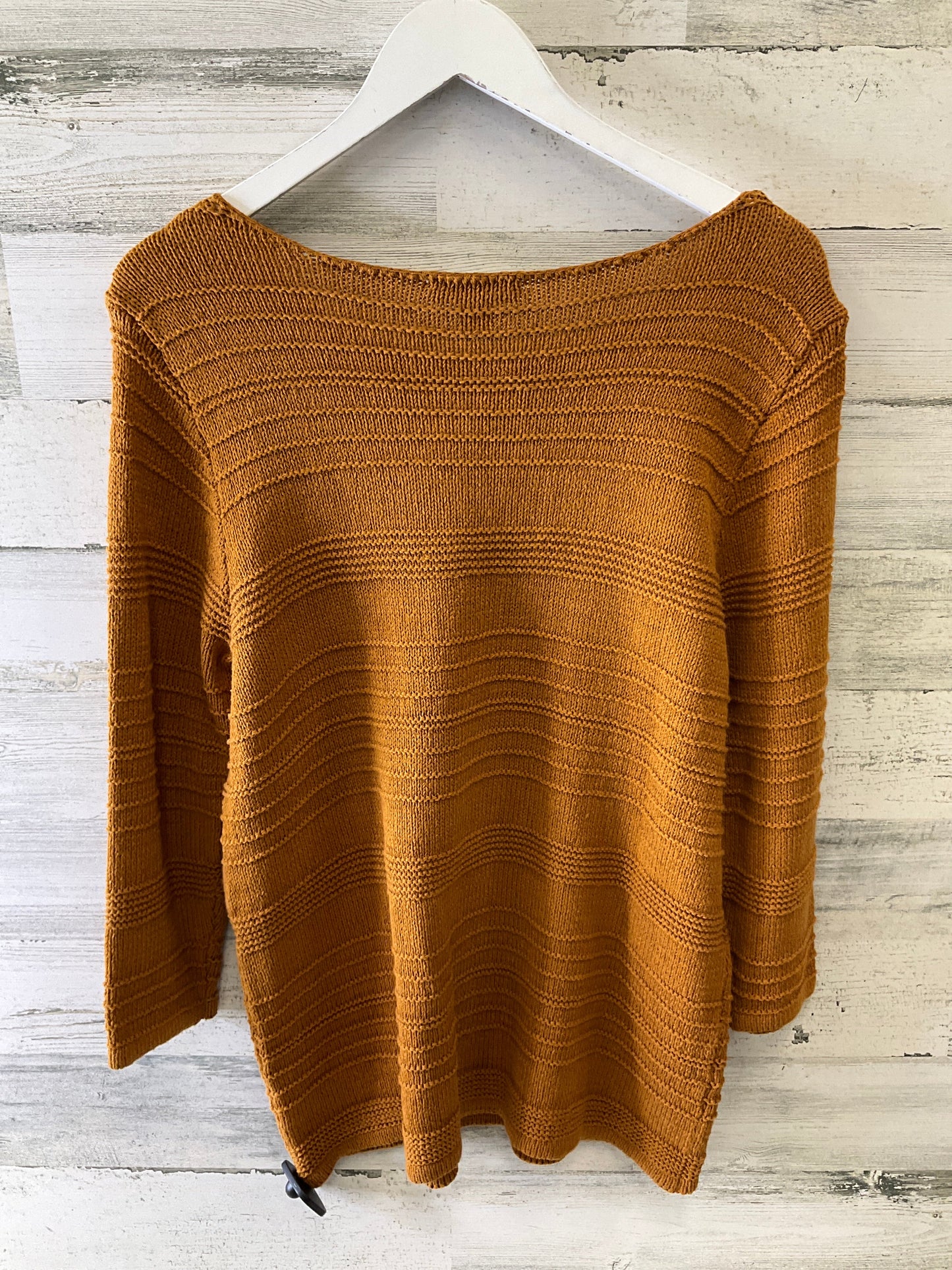 Sweater By Coldwater Creek In Brown, Size: L