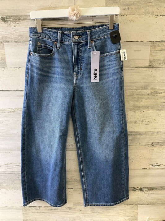 Jeans Wide Leg By Old Navy In Blue Denim, Size: 2