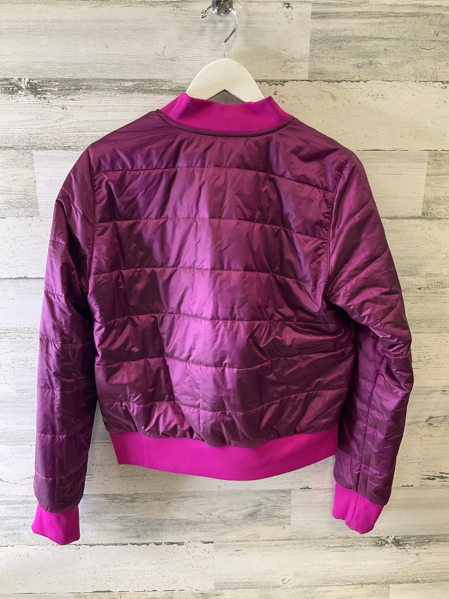 Athletic Jacket By Lululemon In Purple, Size: 8